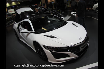 Honda NSX Hybrid Supercar 